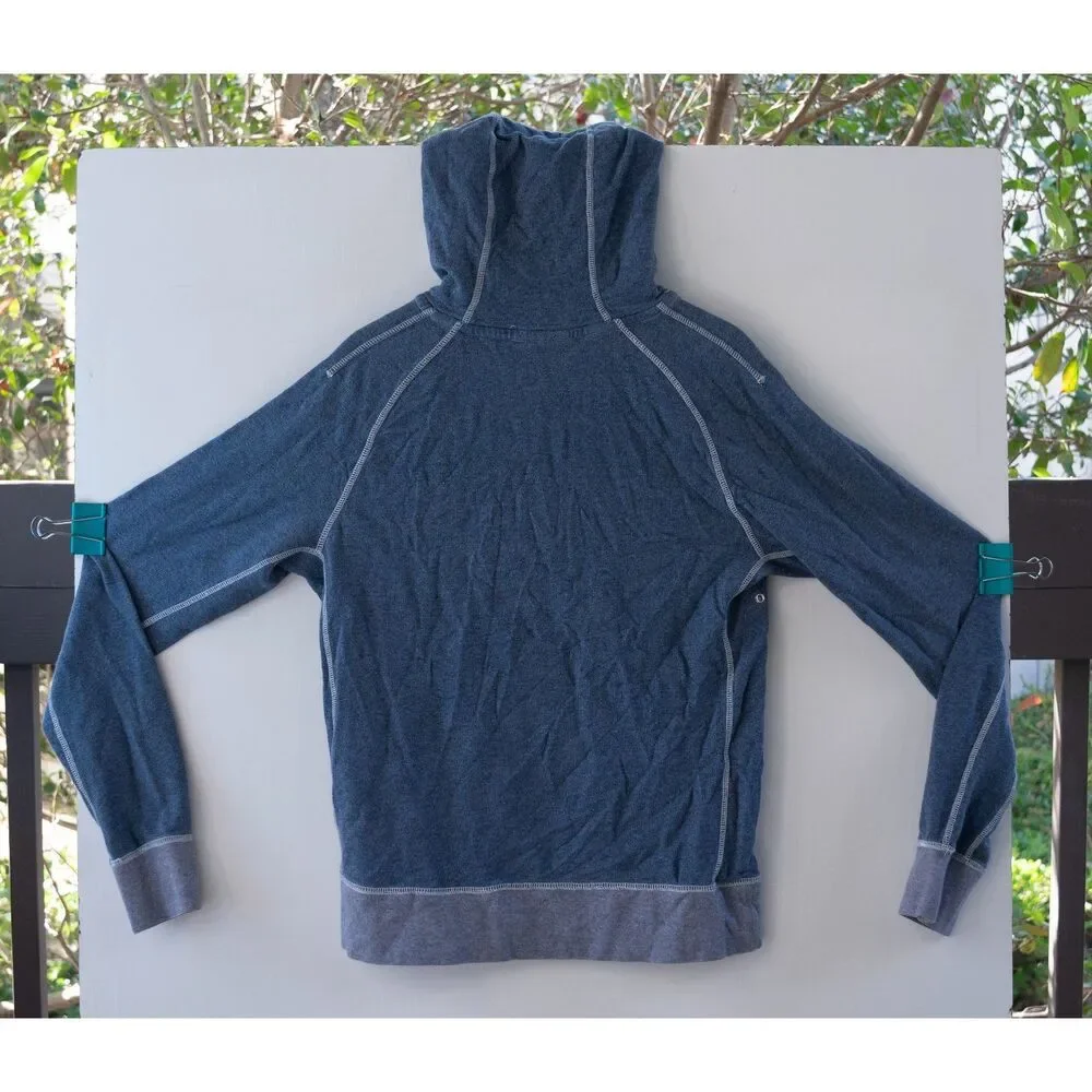 Vintage Y2K Nike Men's Hoodie Sweatshirt‎ Pullover Blue White 452487 420 Size M